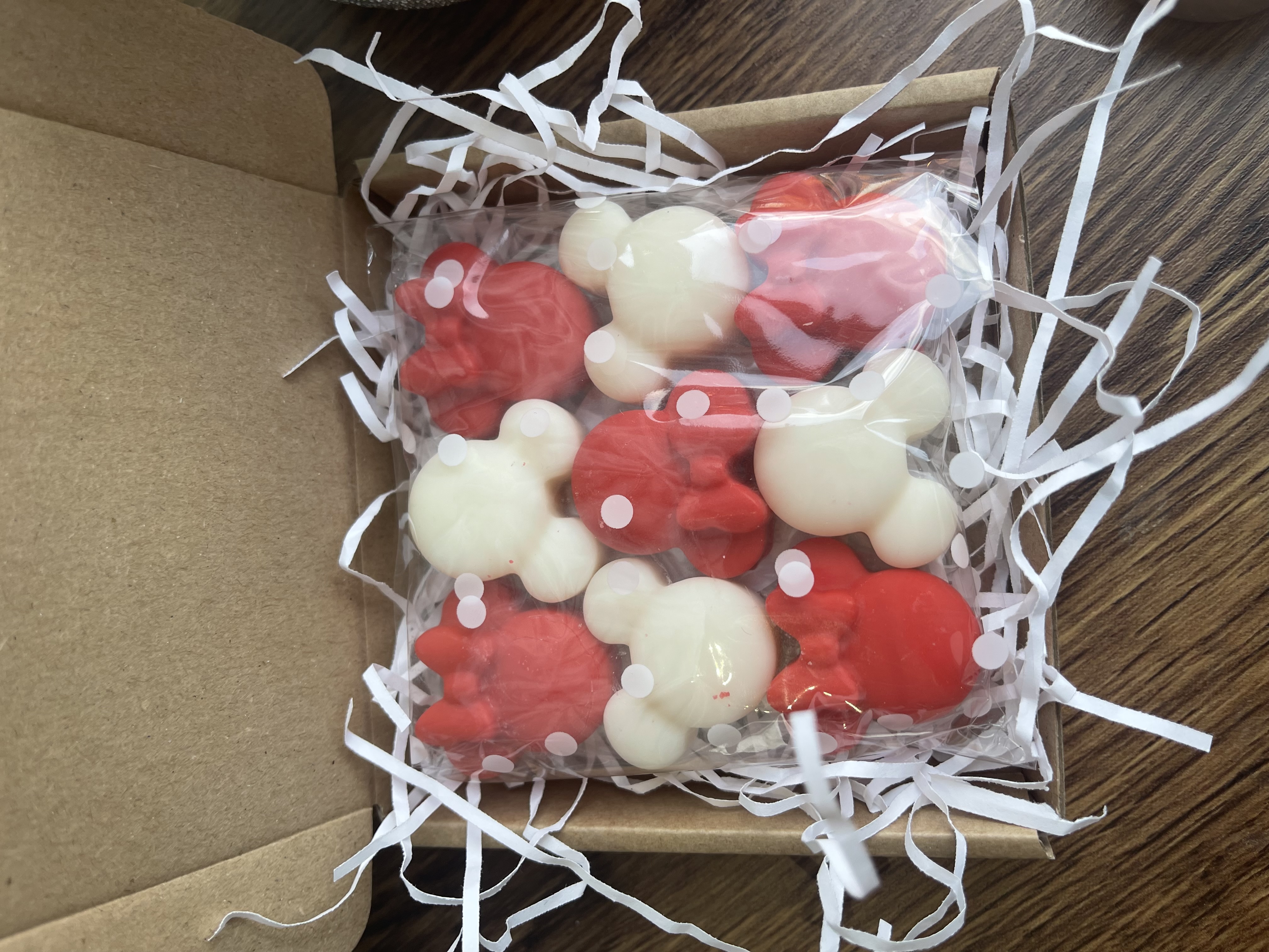 Mickey and Minnie Inspired Wax Melts - Red & White