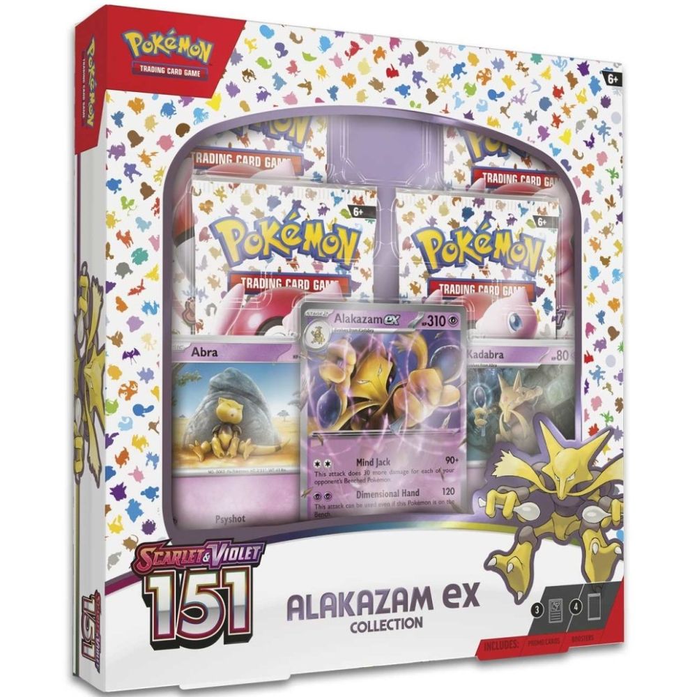 Pokemon Scarlet & Violet- 151 Alakazam EX Collection