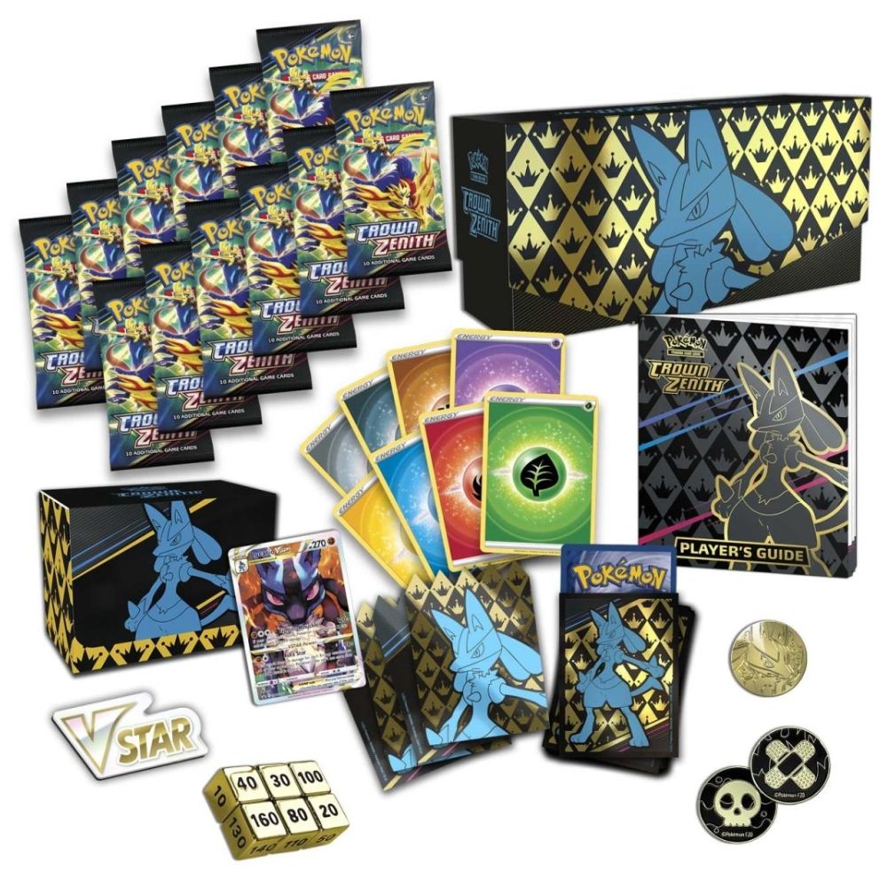 Pokemon Crown Zenith- Pokemon Center Elite Trainer Box