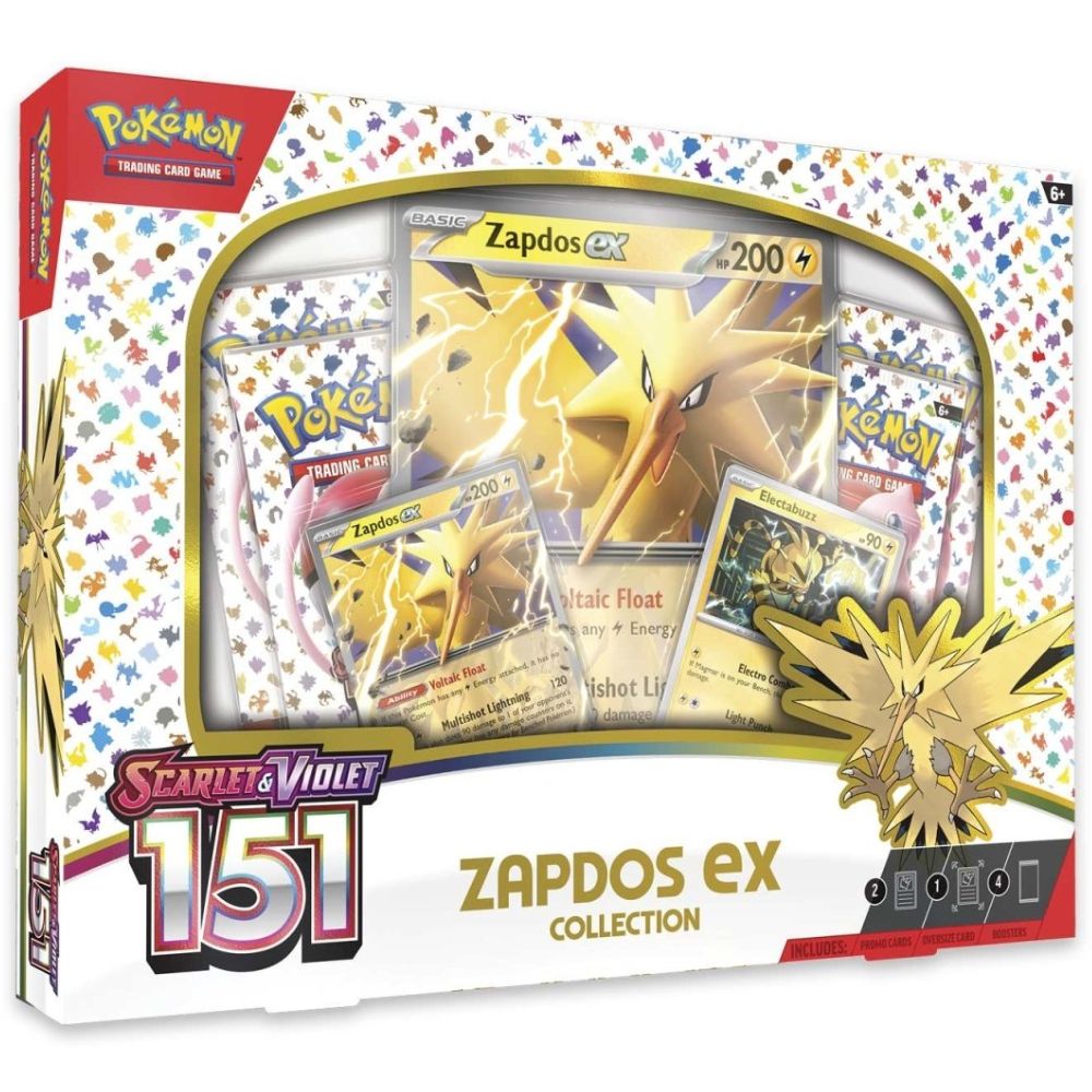 Pokemon Scarlet & Violet- 151 Zapdos EX Collection