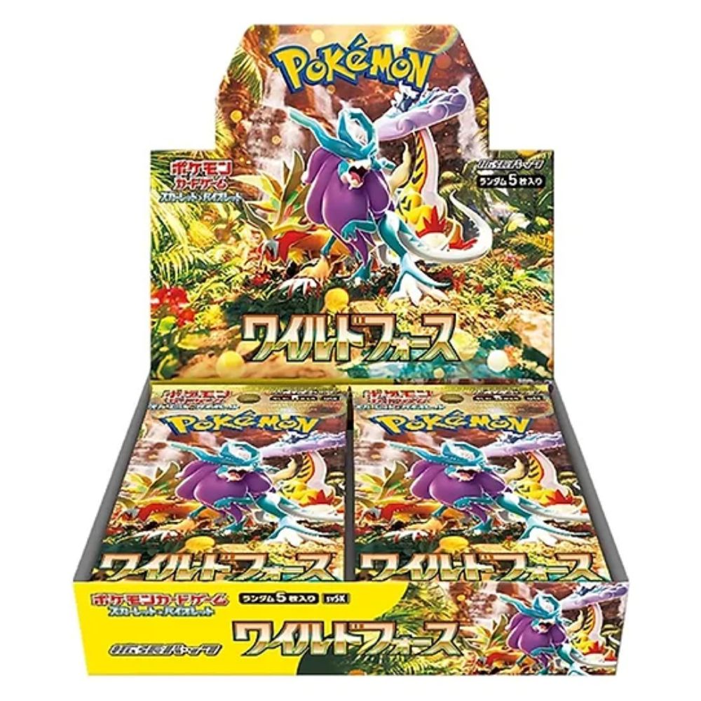 Pokemon- Wild Force Booster Box (Japanese)