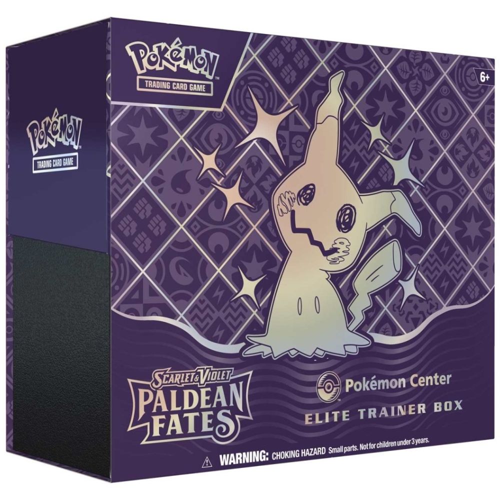 Pokemon Scarlet & Violet- Paldean Fates Pokemon Center Elite Trainer Box