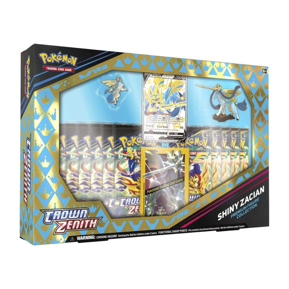 Pokemon Crown Zenith- Premium Figure Collection (Shiny Zacian)