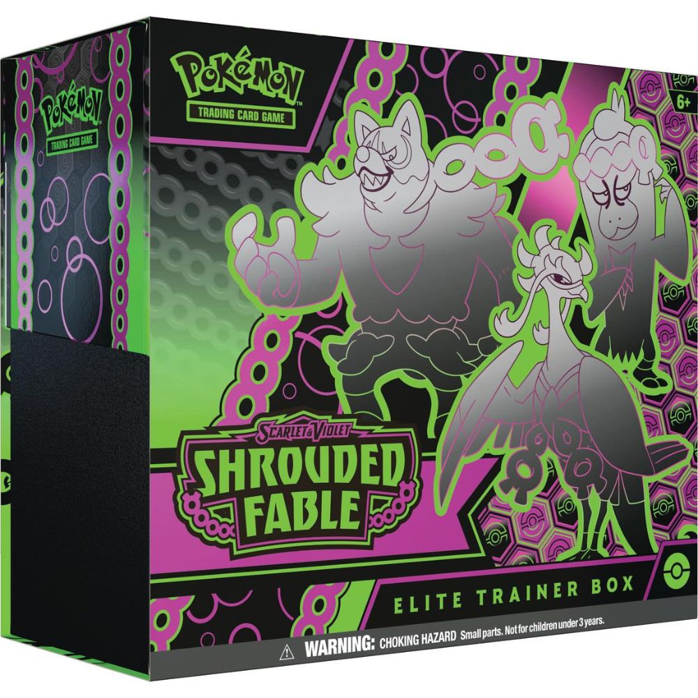 Pokemon Scarlet & Violet- Shrouded Fable Elite Trainer Box (ETB)