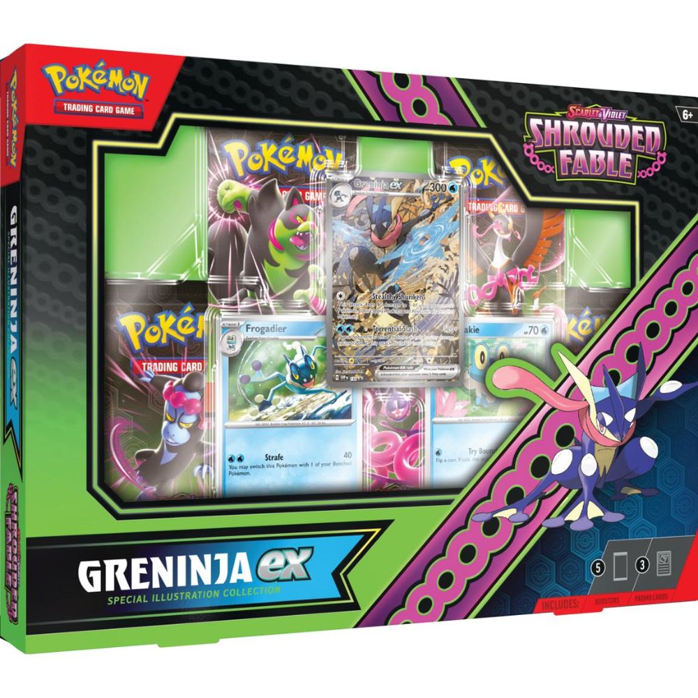 Pokemon Scarlet & Violet- Shrouded Fable Greninja Special Illustration Collection