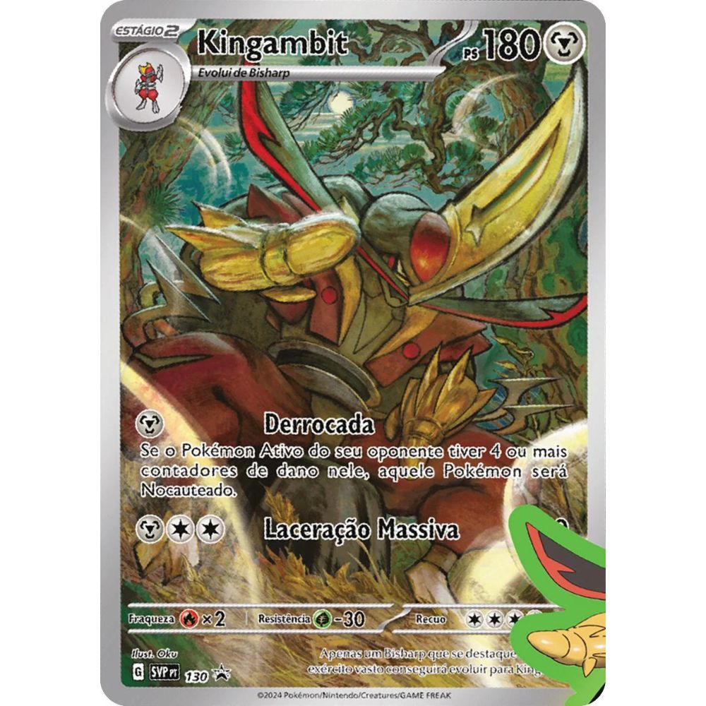 Pokemon Scarlet & Violet- Shrouded Fable Kingambit Special Illustration Collection
