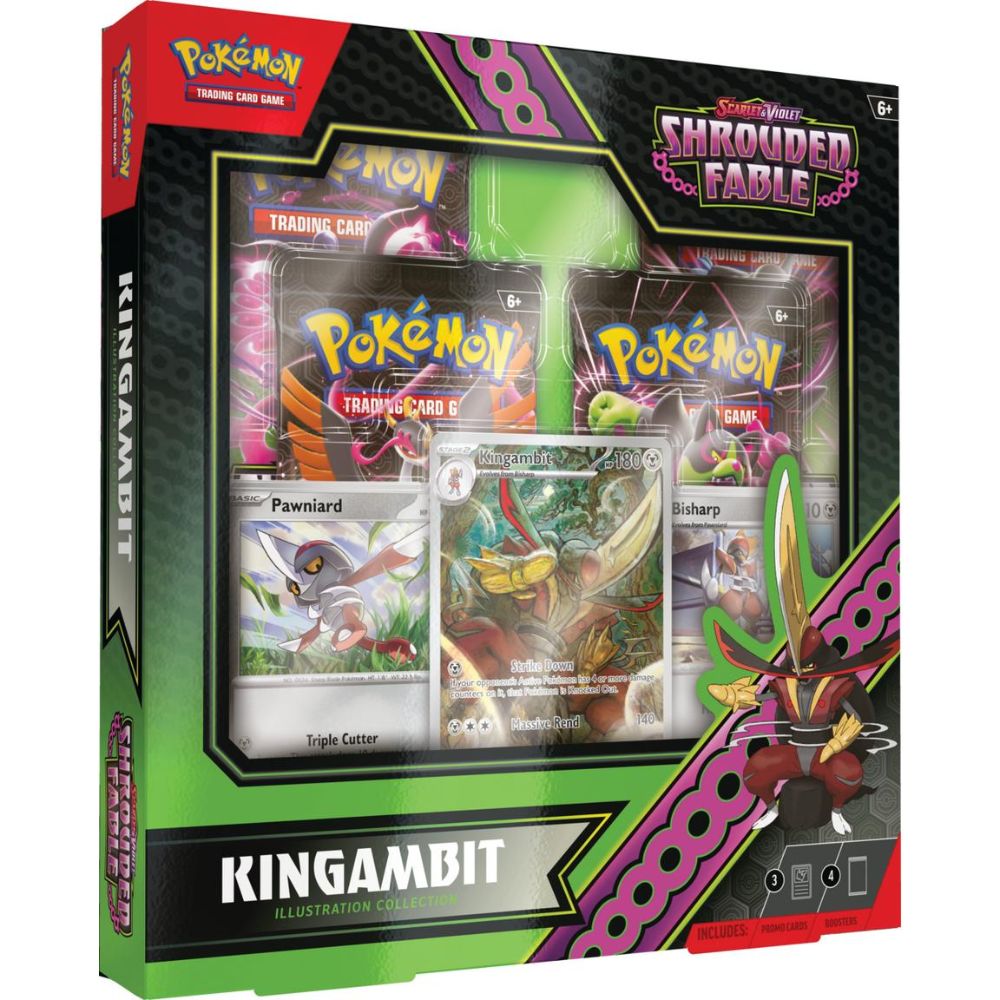 Pokemon Scarlet & Violet- Shrouded Fable Kingambit Special Illustration Collection