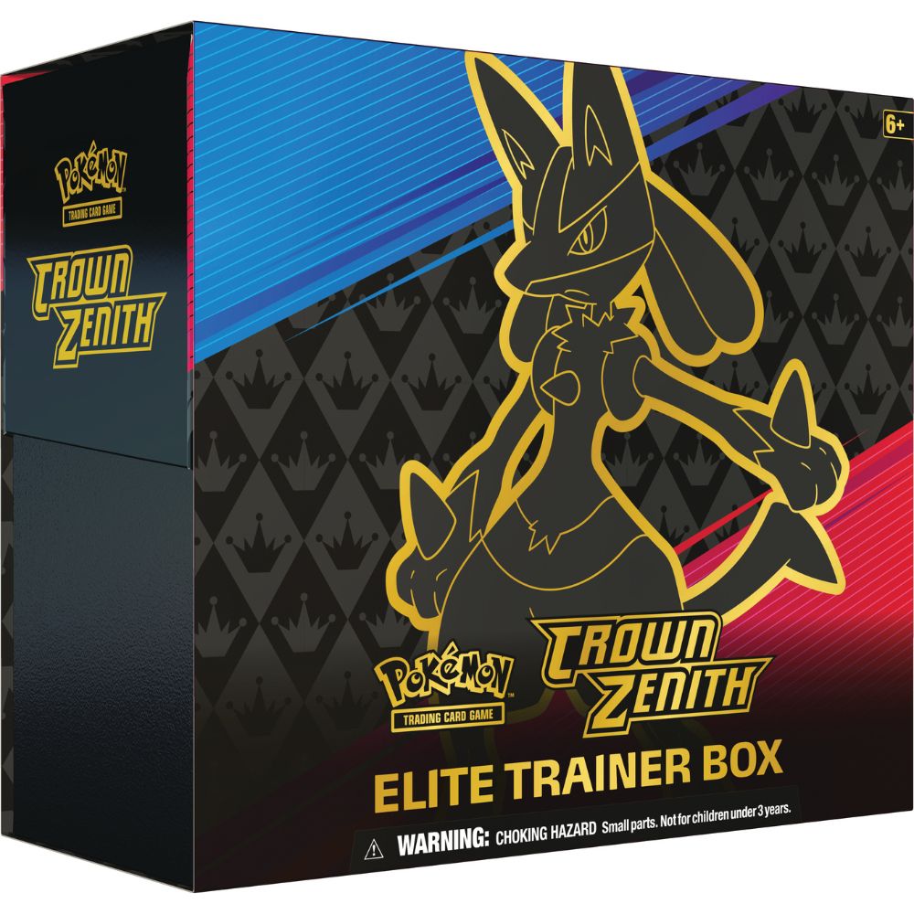 Pokemon- Crown Zenith Elite Trainer Box (ETB)