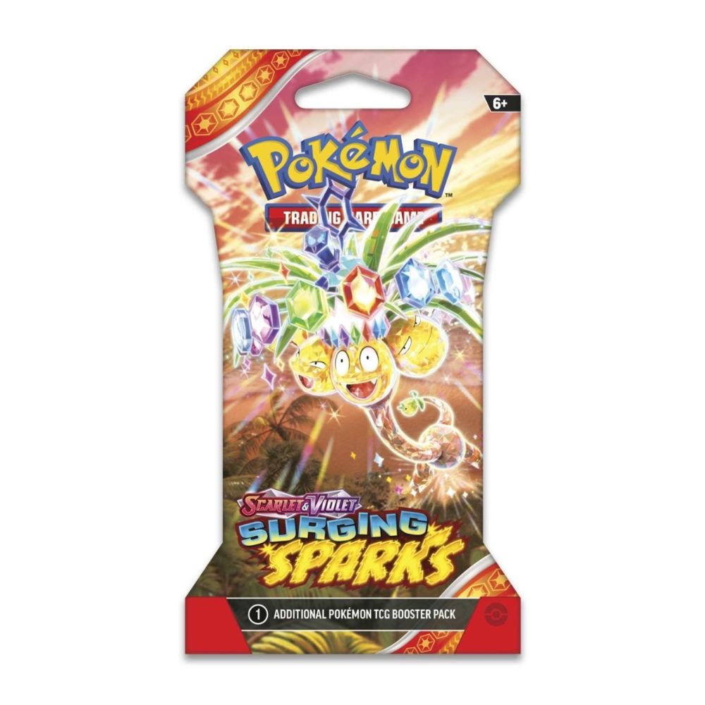 Pokemon Scarlet & Violet- Surging Sparks Sleeved Booster Pack