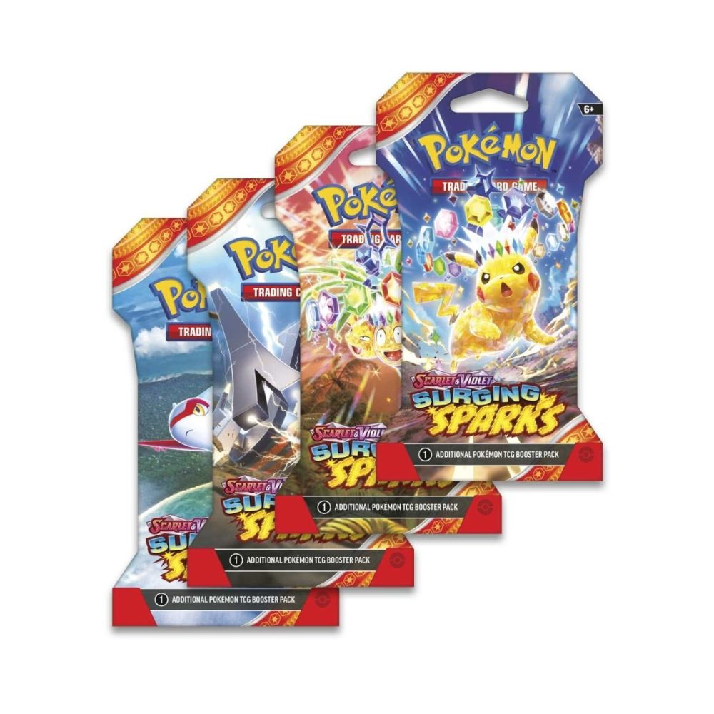 Pokemon Scarlet & Violet- Surging Sparks Sleeved Booster Pack
