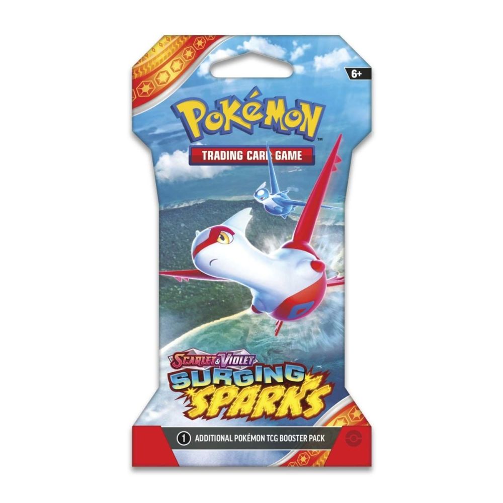 Pokemon Scarlet & Violet- Surging Sparks Sleeved Booster Pack