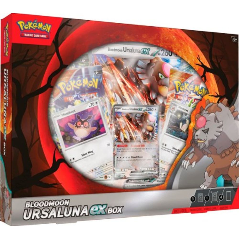 Pokemon- Bloodmoon Ursaluna EX Box