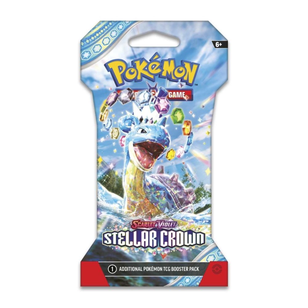 Pokemon Scarlet & Violet- Stellar Crown Sleeved Booster Pack