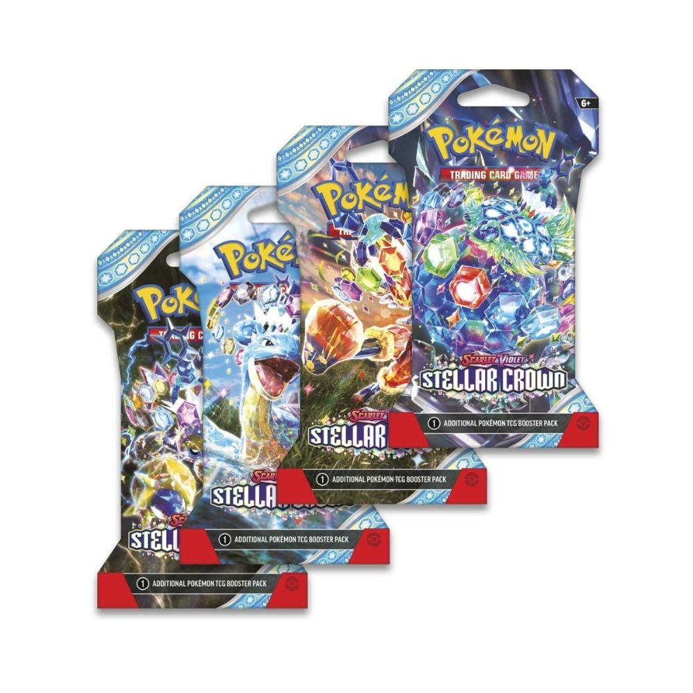 Pokemon Scarlet & Violet- Stellar Crown Sleeved Booster Pack