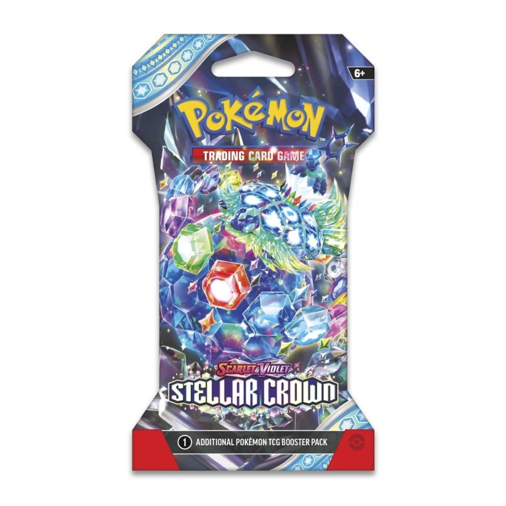 Pokemon Scarlet & Violet- Stellar Crown Sleeved Booster Pack