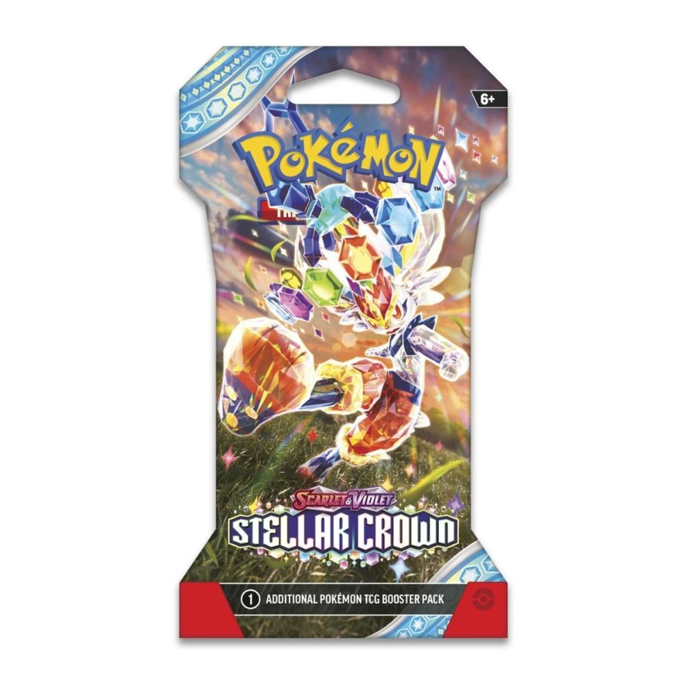 Pokemon Scarlet & Violet- Stellar Crown Sleeved Booster Pack