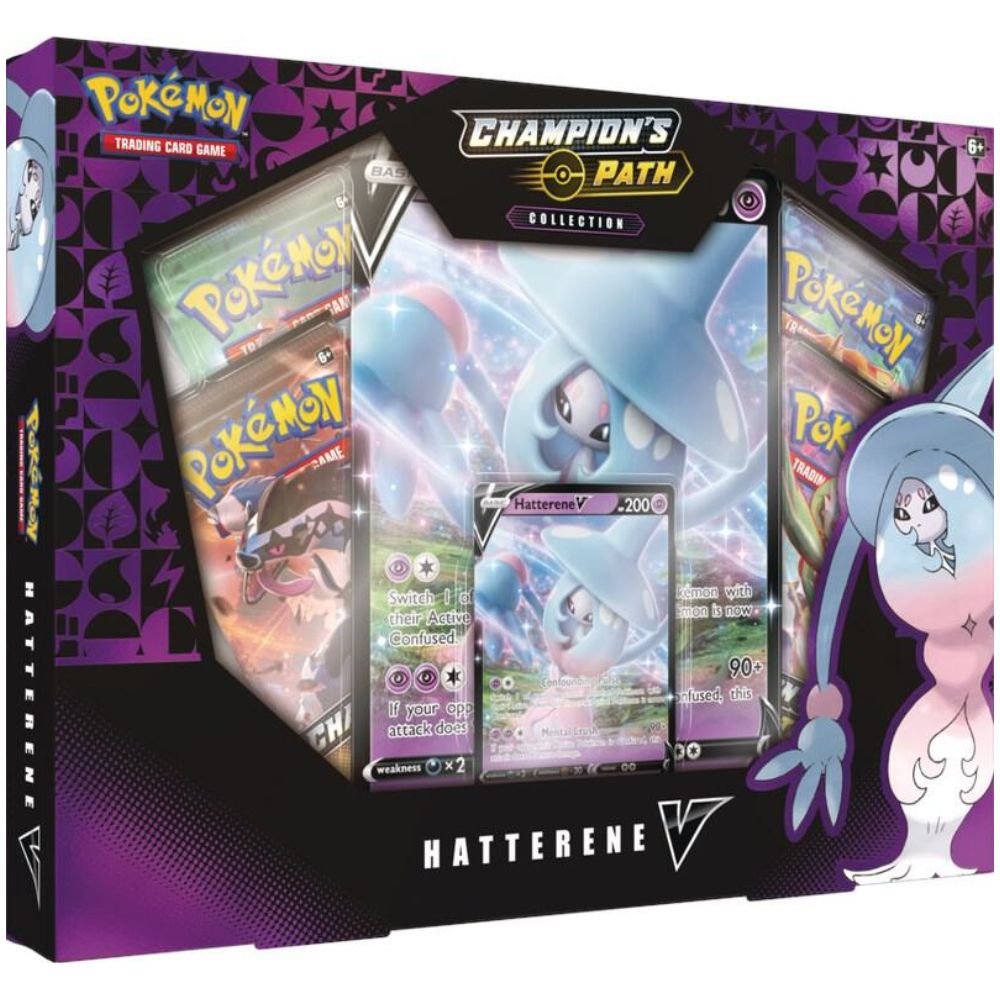 Pokemon- Champion's Path Collection Hatterene V
