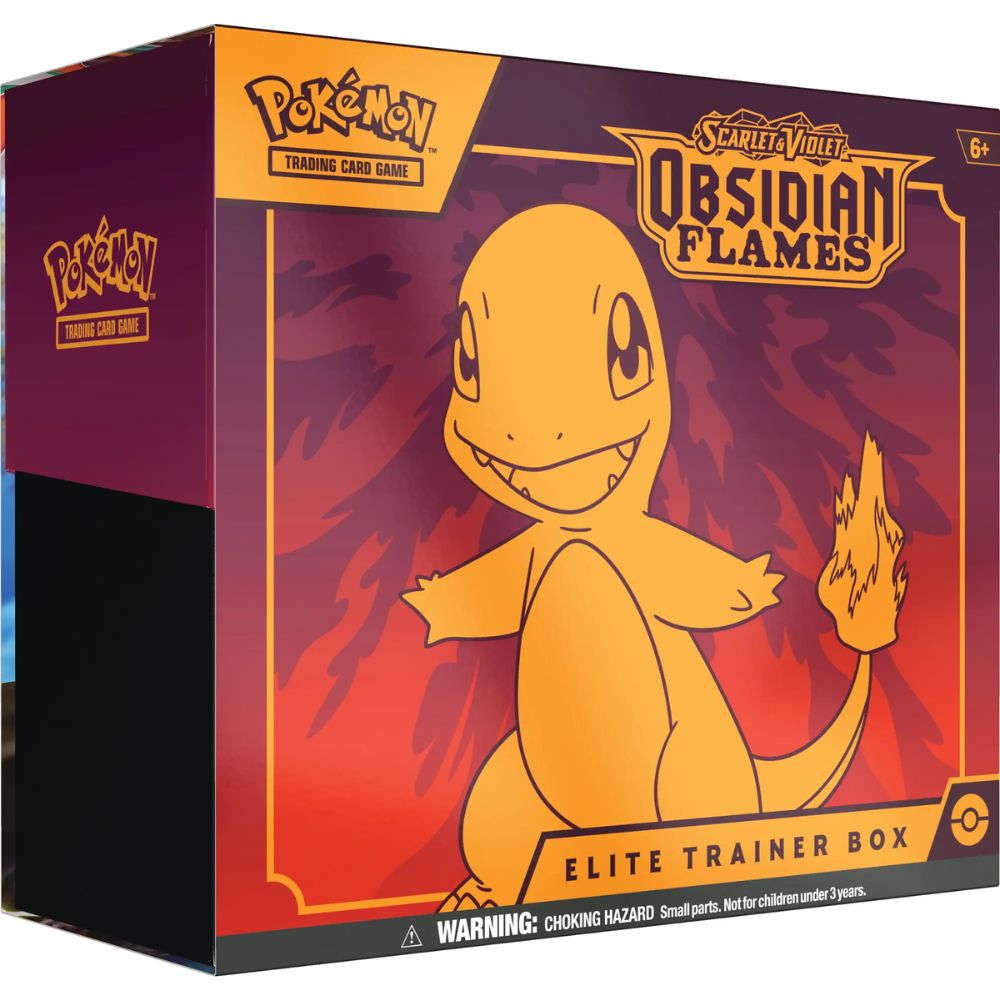 Pokemon Scarlet & Violet- Obsidian Flames Elite Trainer Box (ETB)