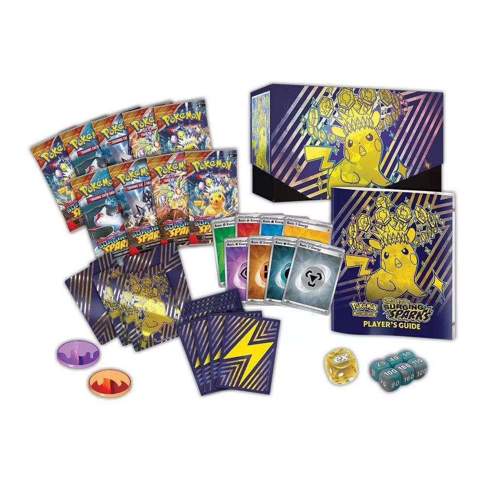 Pokemon Scarlet & Violet- Surging Sparks Elite Trainer Box (ETB)