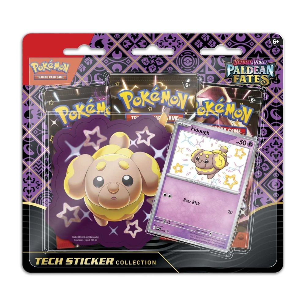 Pokemon Scarlet & Violet- Paldean Fates Tech Sticker Collection (Styles Vary)