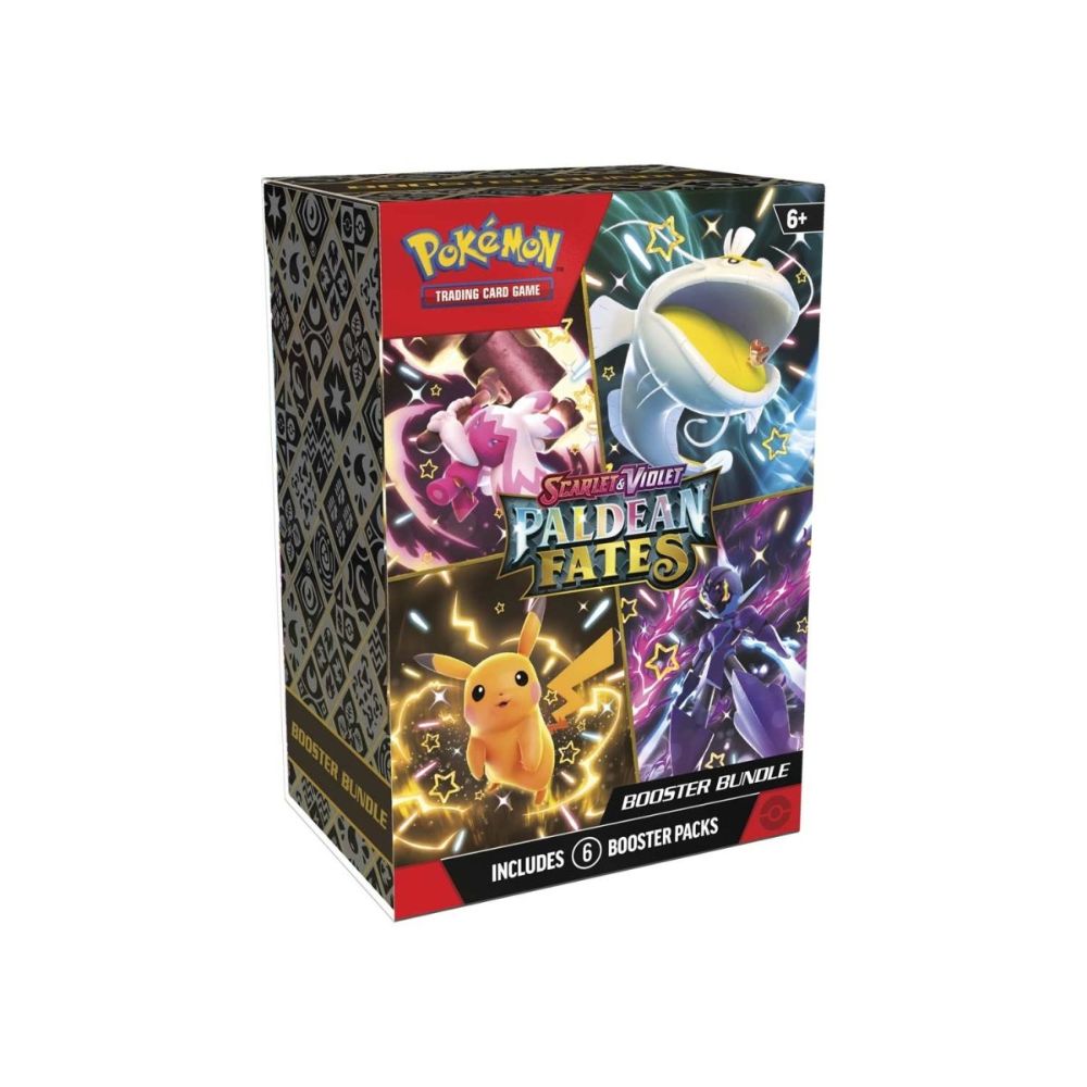 Pokemon Scarlet & Violet- Paldean Fates Booster Bundle (6 Packs)
