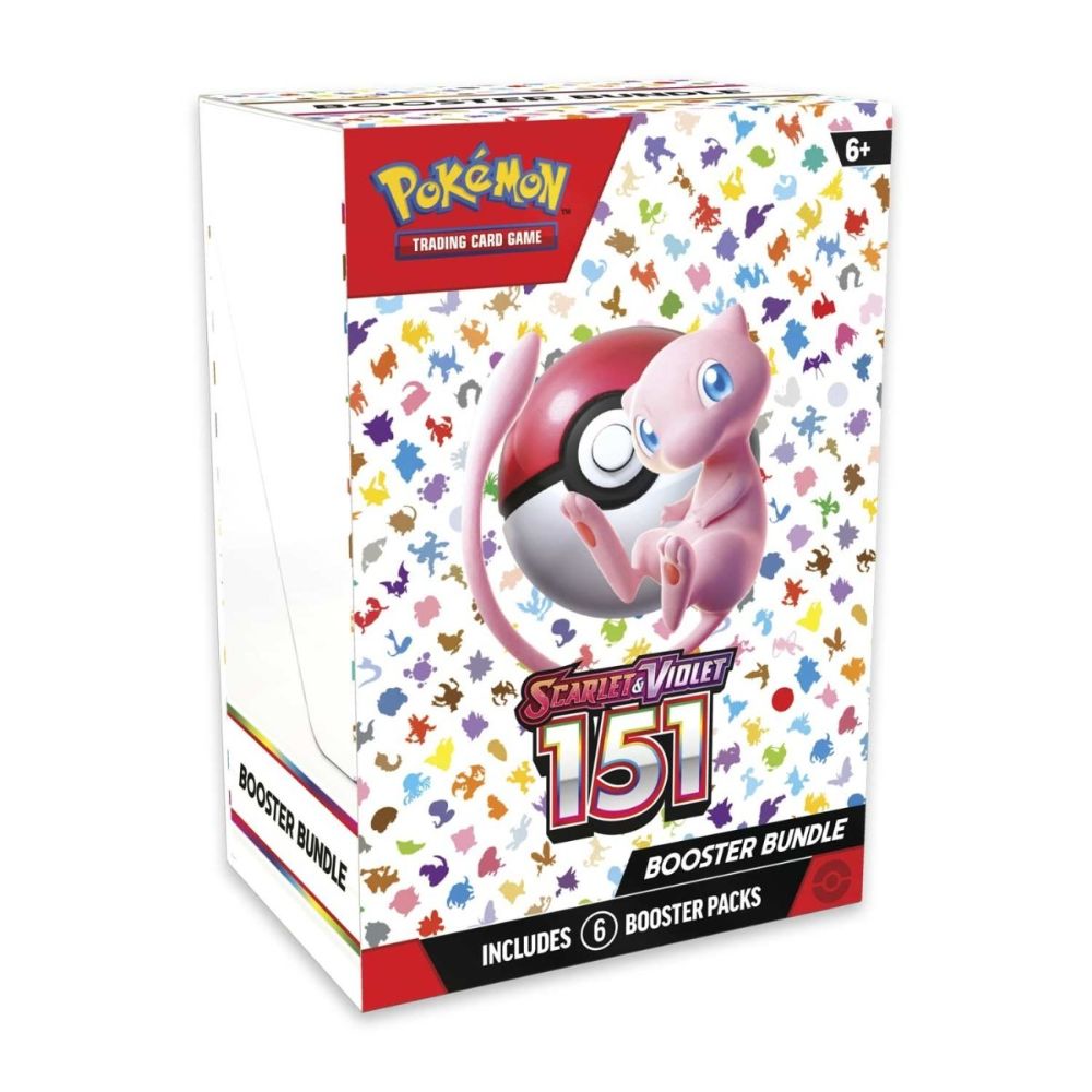 Pokemon Scarlet & Violet- 151 Booster Bundle (6 Packs)