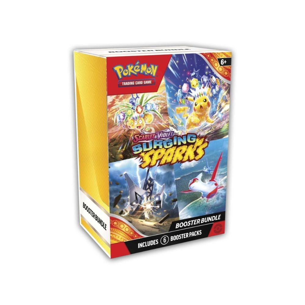Pokemon Scarlet & Violet- Surging Sparks Booster Bundle (6 Packs)