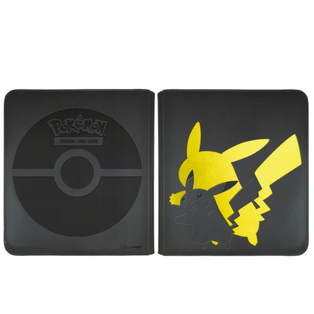 Ultra Pro Pokemon- Elite Series Pikachu 12-Pocket Zippered PRO-Binder