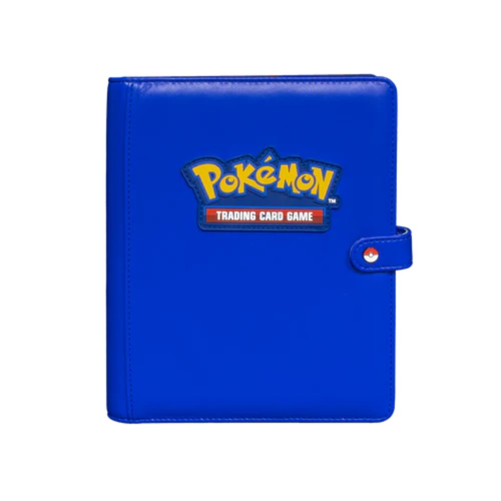 Ultra Pro Pokemon- Premium Blue 4 Pocket Snap Binder