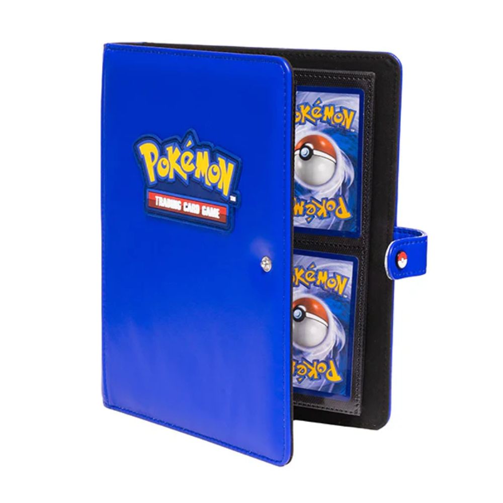 Ultra Pro Pokemon- Premium Blue 4 Pocket Snap Binder