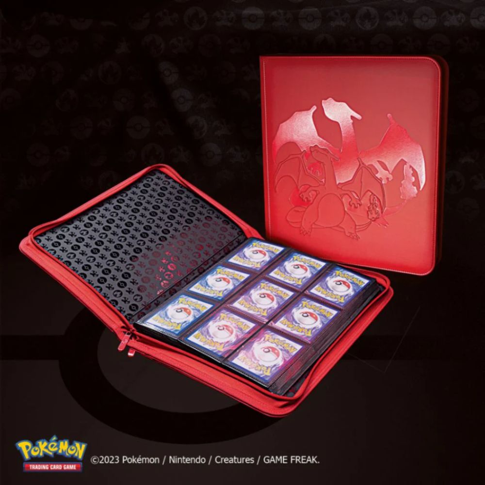 Ultra Pro Pokemon- Elite Series Charizard 9-Pocket Zippered PRO-Binder