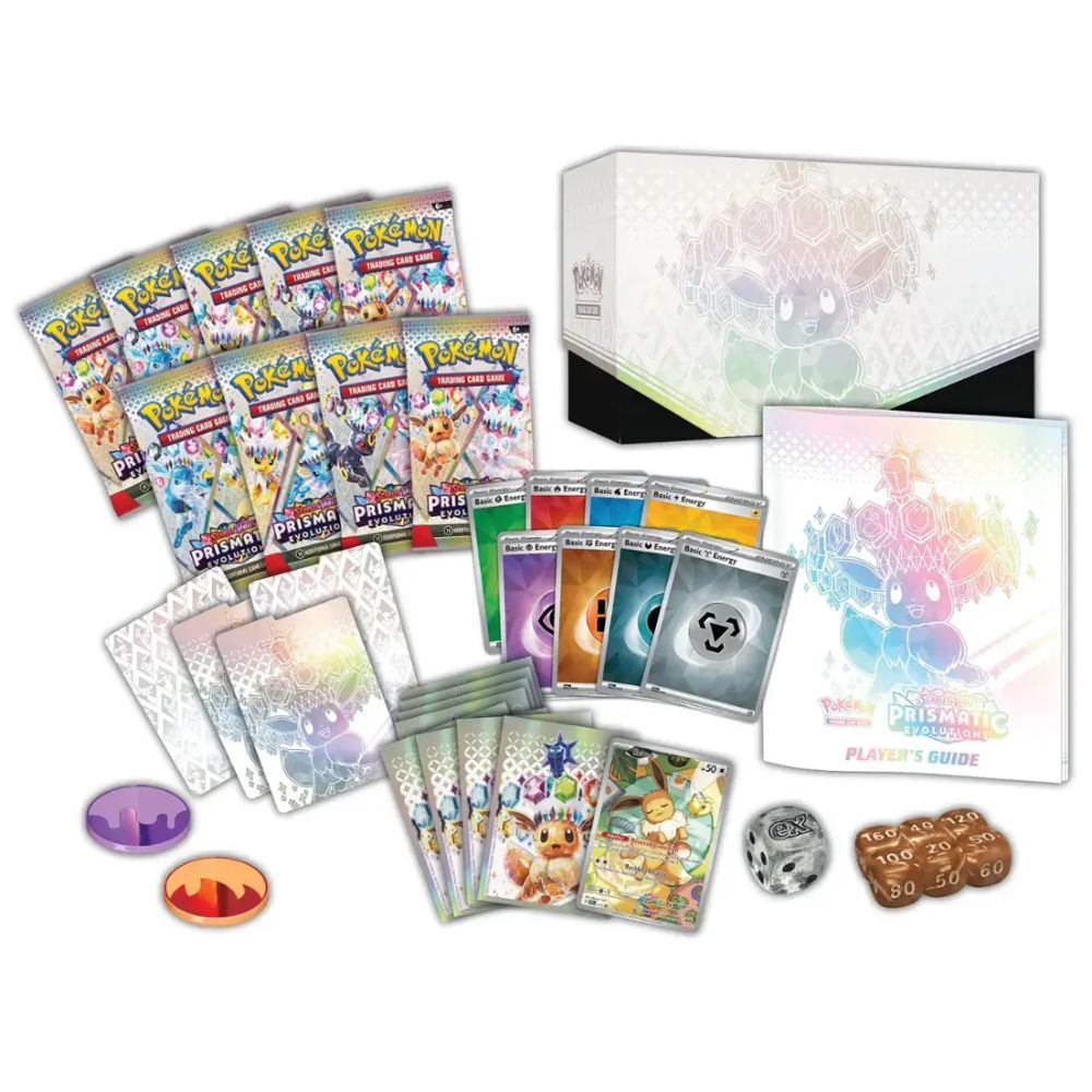 Pokemon Scarlet & Violet- Prismatic Evolutions Elite Trainer Box (ETB)
