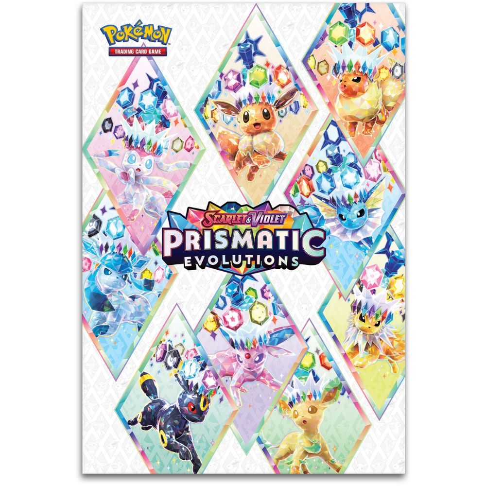 Pokemon Scarlet & Violet- Prismatic Evolutions Poster Collection