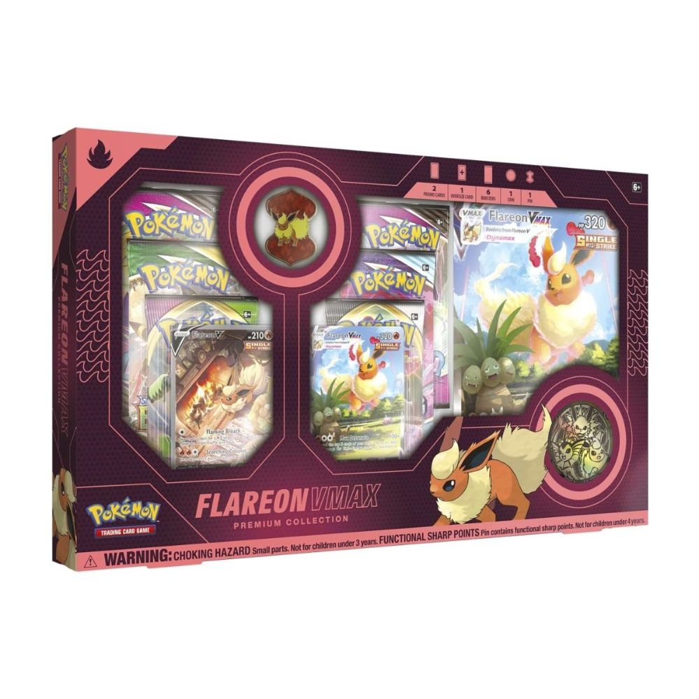 Pokemon- Flareon VMAX Premium Collection
