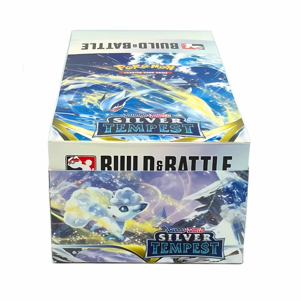 Pokemon Sword & Shield- Silver Tempest Build & Battle Box Display