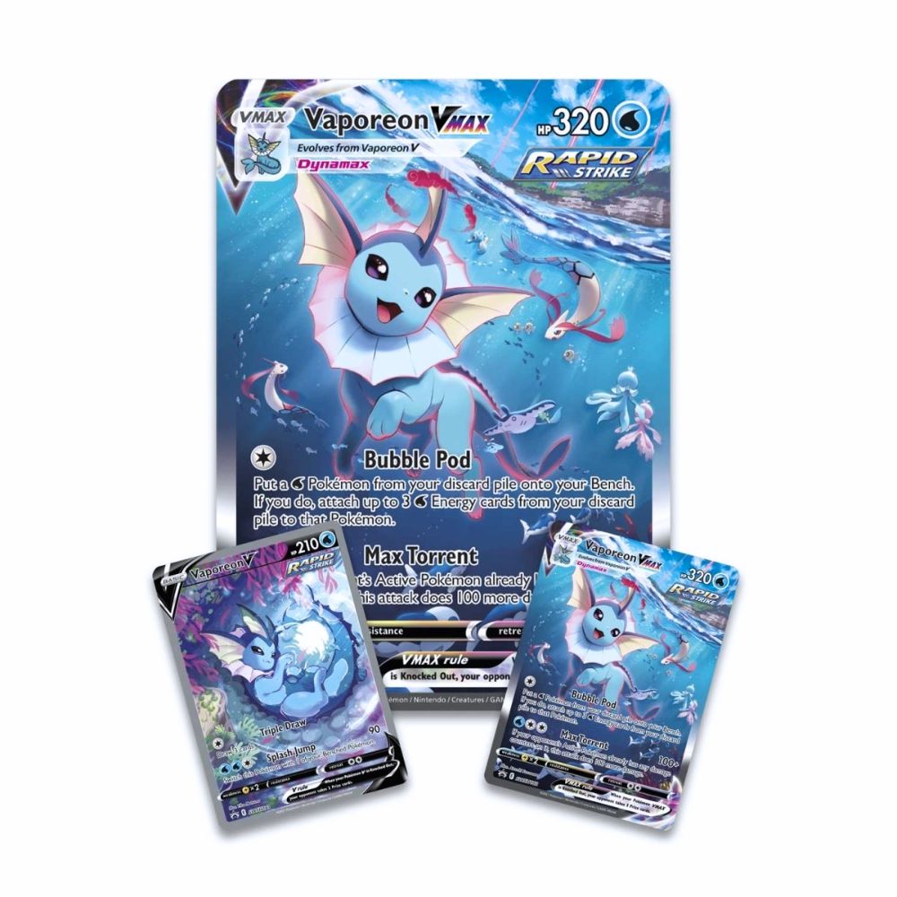 Pokemon- Vaporeon VMAX Premium Collection