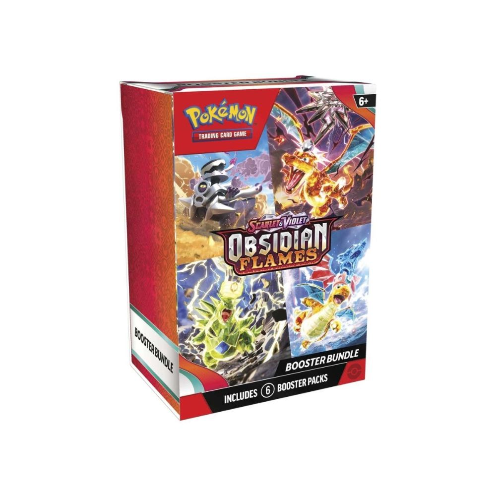 Pokemon Scarlet & Violet- Obsidian Flames Booster Bundle (6 Packs)