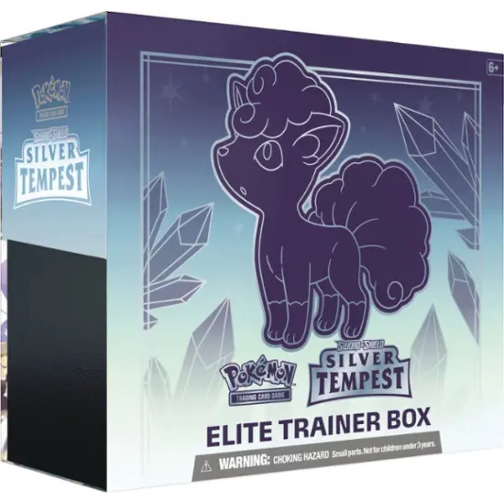 Pokemon Sword & Shield- Silver Tempest Elite Trainer Box (ETB)