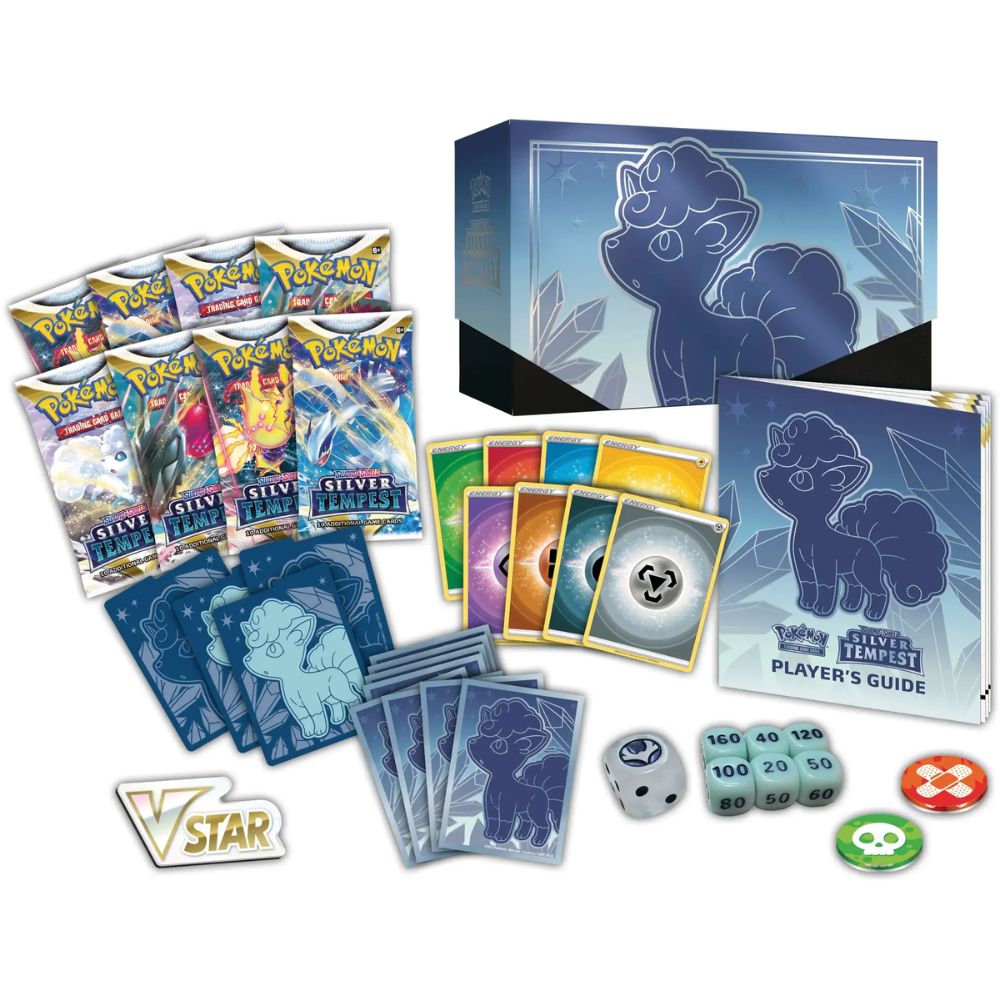 Pokemon Sword & Shield- Silver Tempest Elite Trainer Box (ETB)
