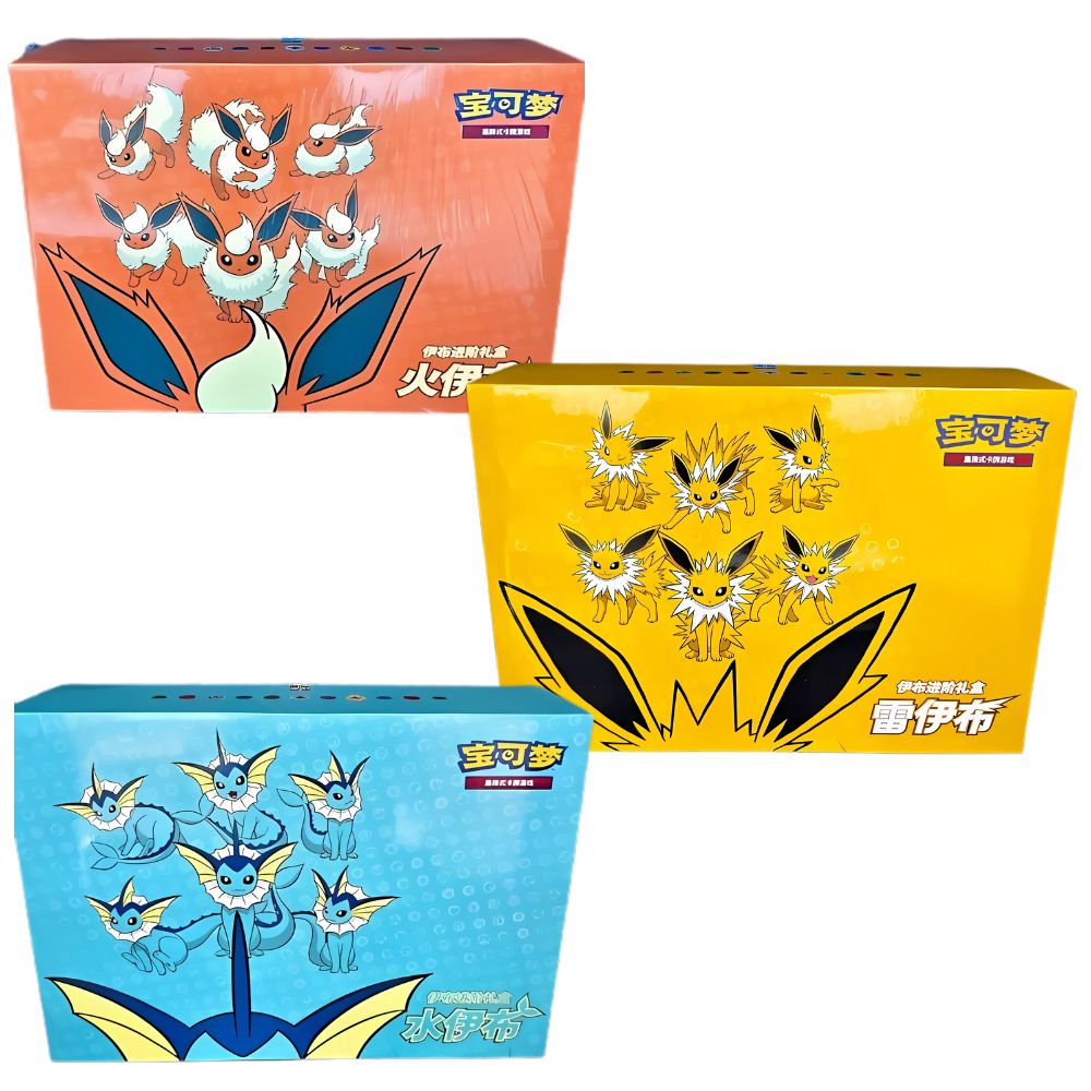 Pokemon- Eevee Sealed Jumbo Collection Box (Chinese)