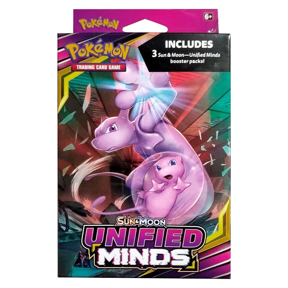 Pokemon Sun & Moon- Unified Minds Hanger (3 Packs)