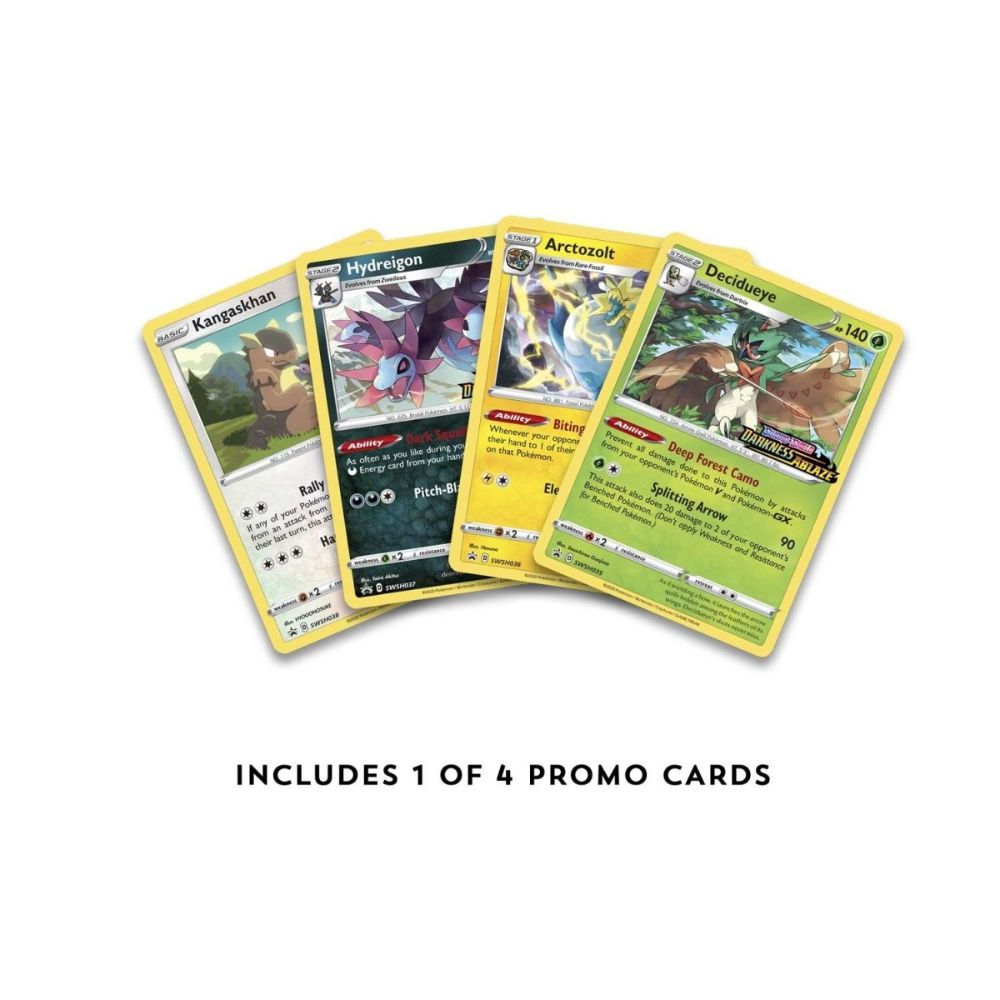 Pokemon Sword & Shield- Darkness Ablaze Build & Battle Box (6 Packs)
