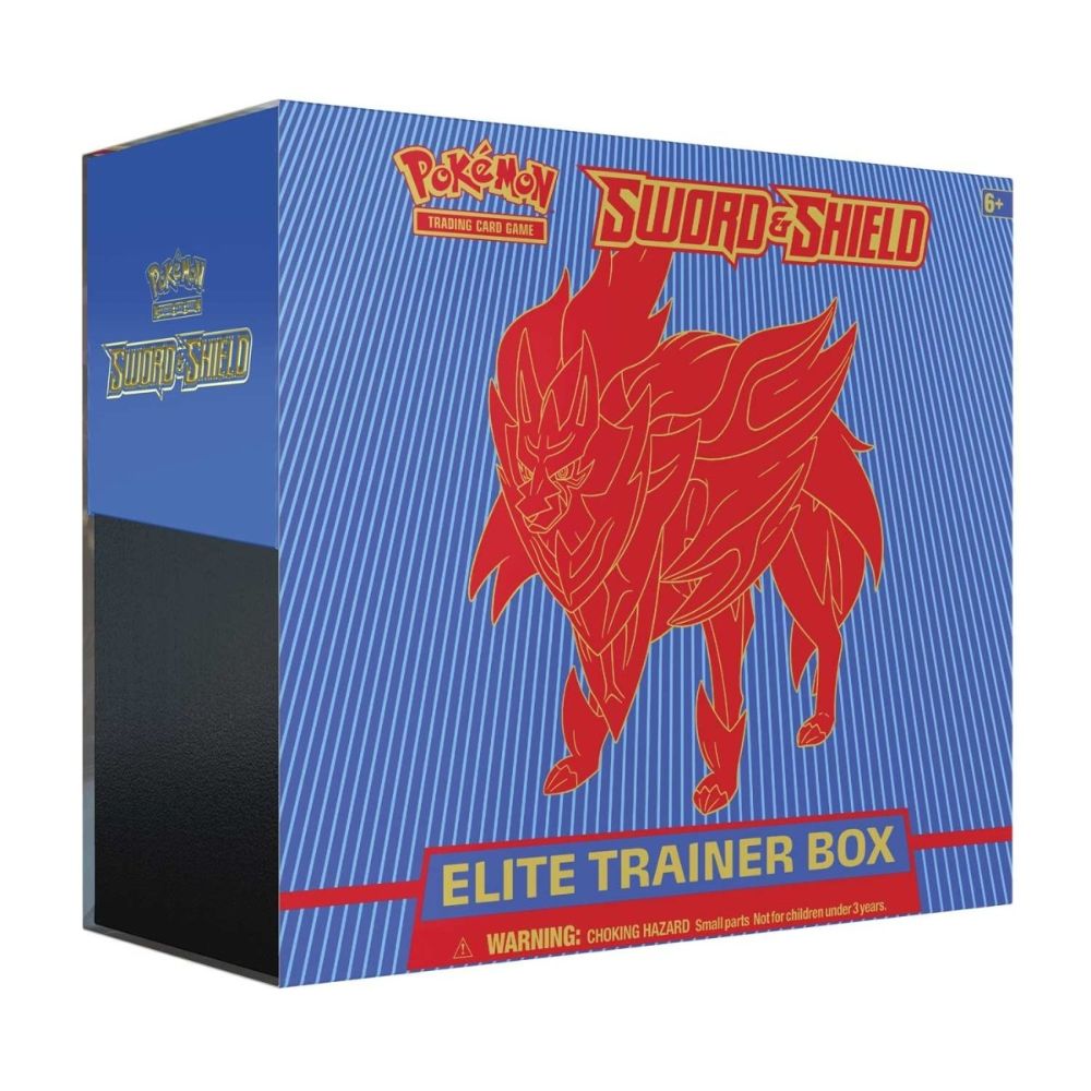 Pokemon Sword & Shield- Zamazenta Elite Trainer Box (ETB)