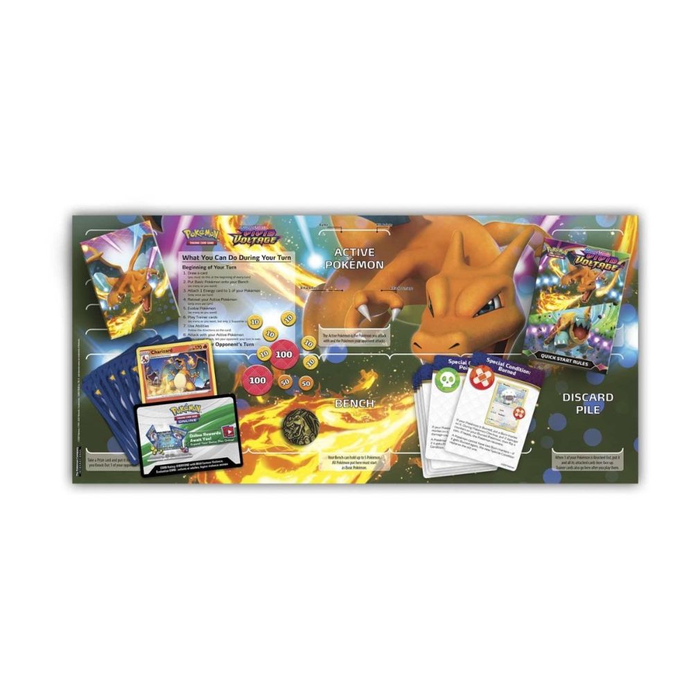 Pokemon Sword & Shield- Vivid Voltage Charizard Theme Deck