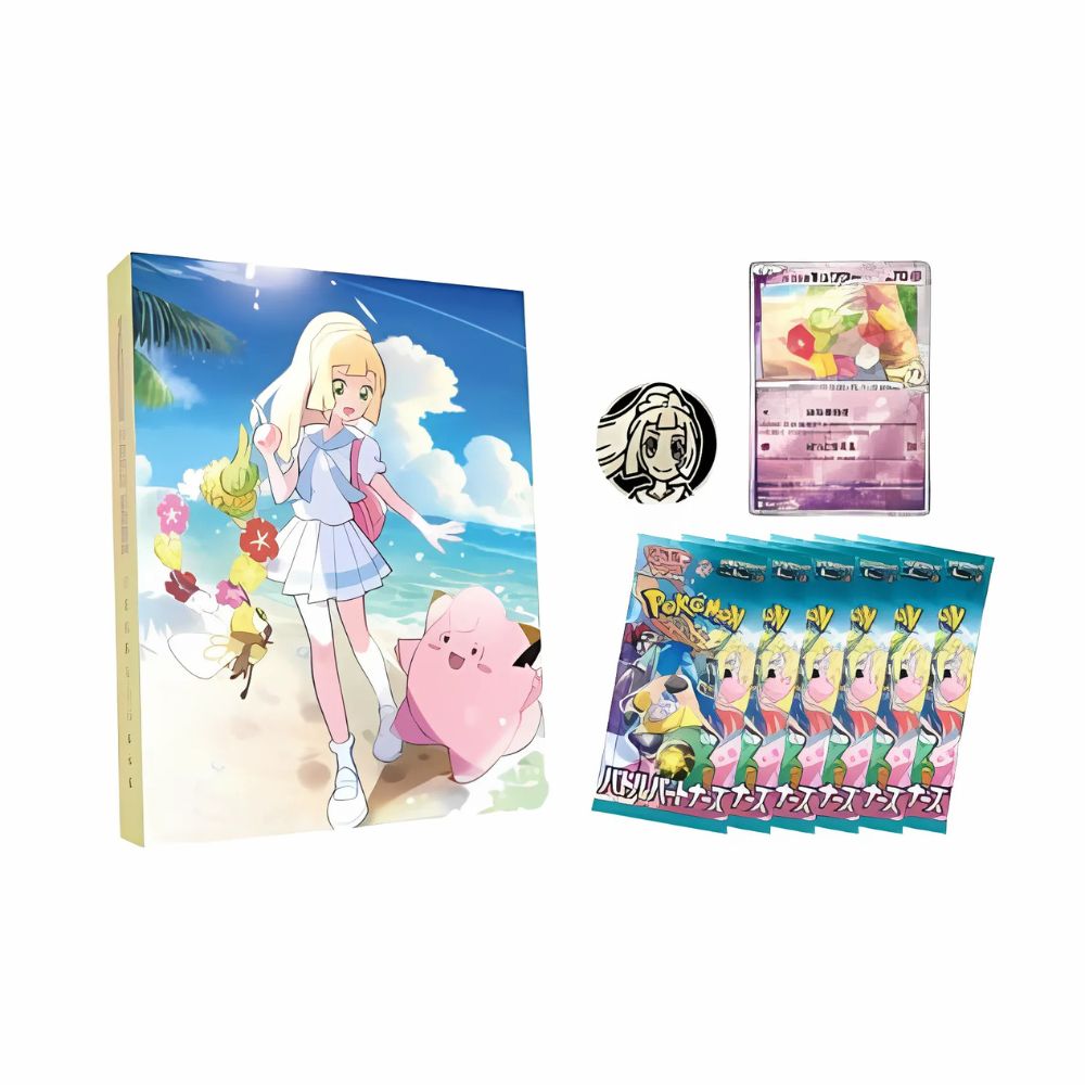 Pokemon Battle Partners- Collection File "Lillie" (Japanese)