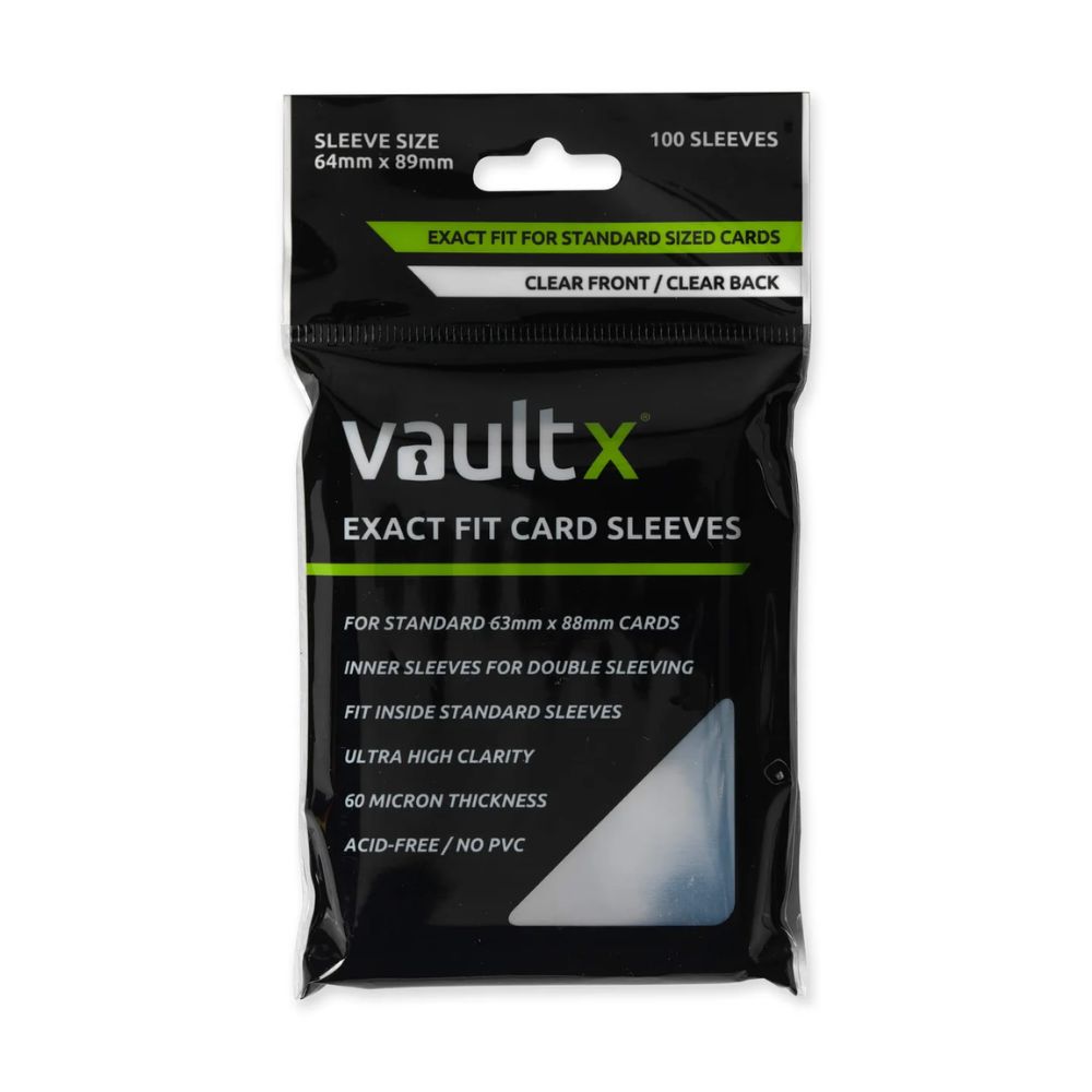 VaultX- Exact Fit Card Sleeves