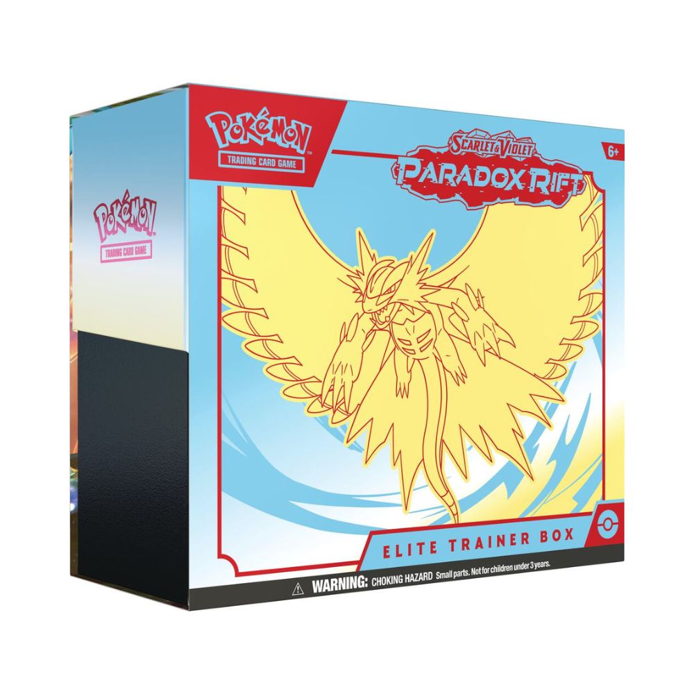 Pokemon Scarlet & Violet- Paradox Rift Elite Trainer Box (Roaring Moon)