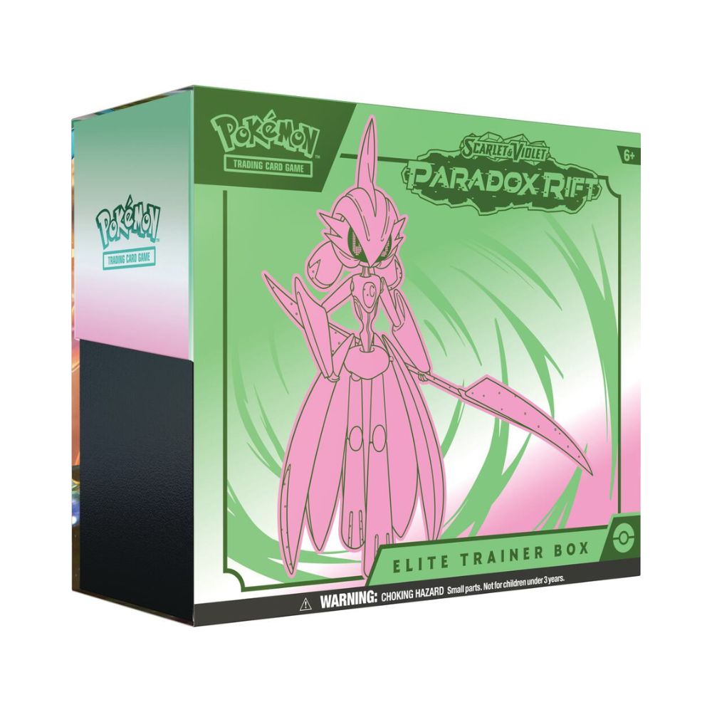 Pokemon Scarlet & Violet- Paradox Rift Elite Trainer Box (Iron Valiant)