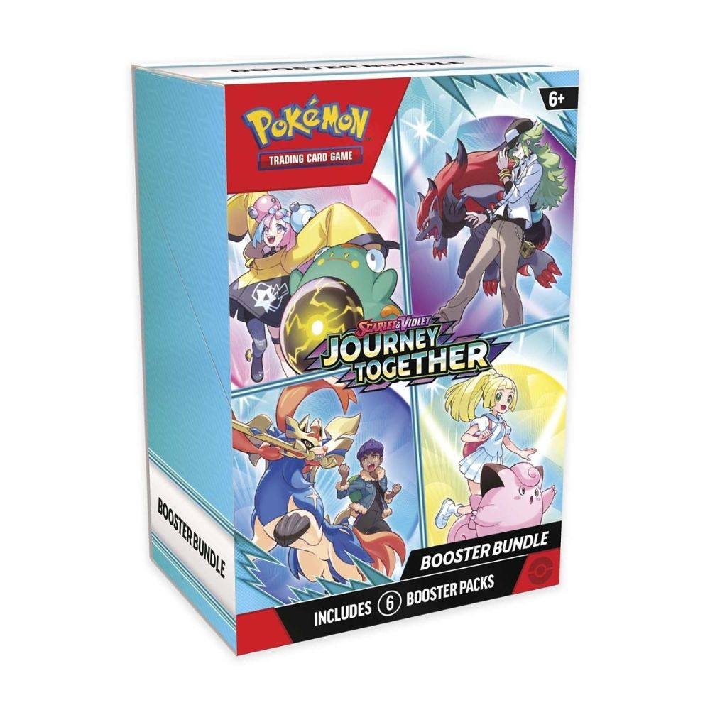 Pokemon Scarlet & Violet- Journey Together Booster Bundle (6 Packs)