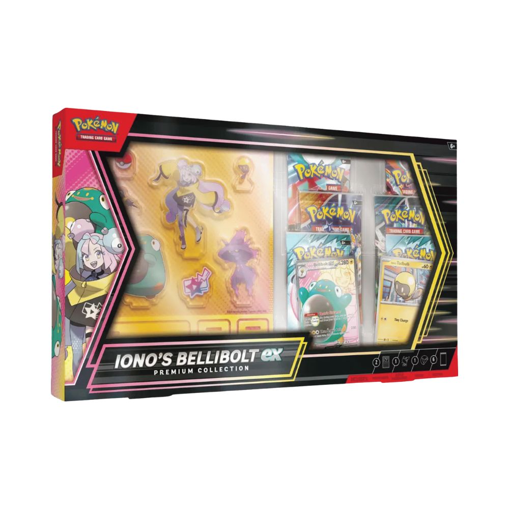 Pokemon- Iono’s Bellibolt EX Premium Collection
